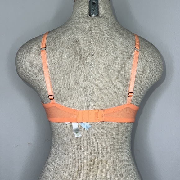 🔹 On Gossamer Neon Orange Lightweight Bra - Picture 2 of 3
